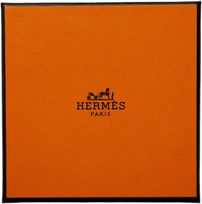Hermes Pre Loved Loop Earrings 40 Mm Aluminum Clothing Shoes Jewelry 1