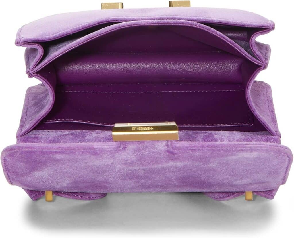 Hermès, Pre-Loved Violet Doblis Constance 18cm, Violet : Luxury Stores