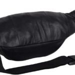 Liberty Leather Waist Bag Multi Pocket Fanny Pack Men And Women Black Fanny Bag Adjustable Waist Strap For Walking Fashi 1 150x150