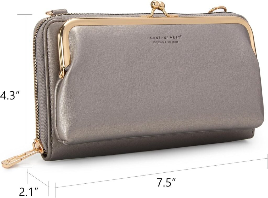 Montana West Small Crossbody Cell Phone Purse for Women RFID Blocking Cellphone Wallet Montana West Small Crossbody Cell Phone Purse for Women RFID Blocking Cellphone Wallet