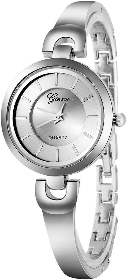Weicam Women Bangle Bracelet Watch Simple Jewelry Sets Analog Quartz Wristwatches