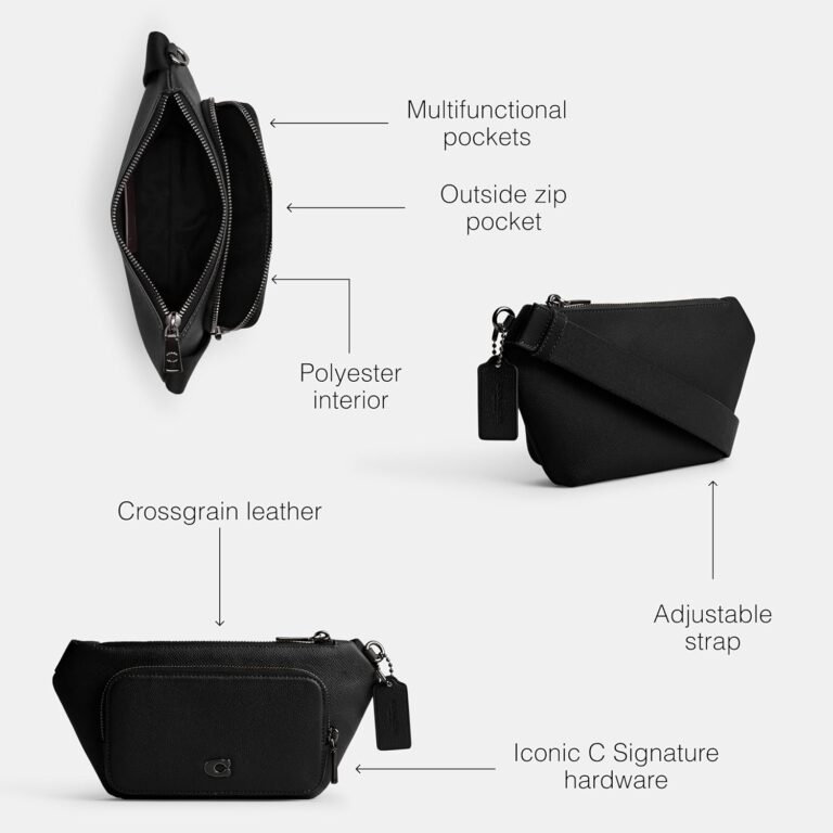 COACH Belt Bag in Crossgrain Leather Review