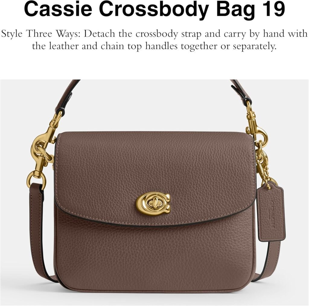 Coach Cassie Crossbody Bag 19, B4/Dark Stone