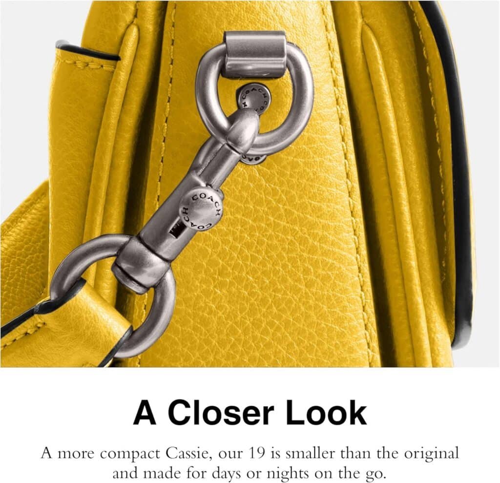 Coach Coated Canvas Signature Cassie Crossbody 19 Coach Coated Canvas Signature Cassie Crossbody 19