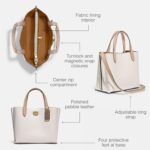 Coach Color Block Leather Willow Tote 24 Review 150x150