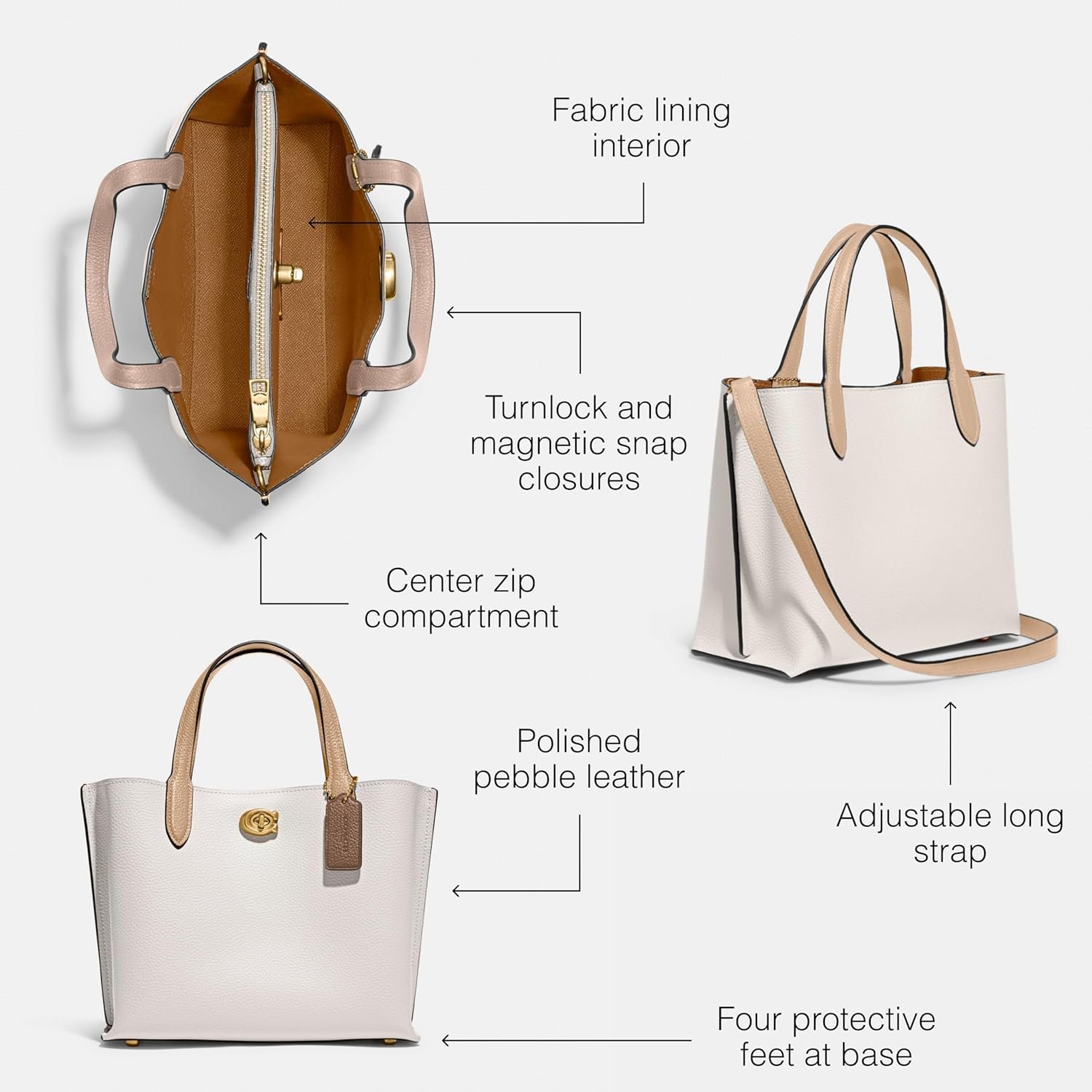 Coach Color Block Leather Willow Tote 24 Review