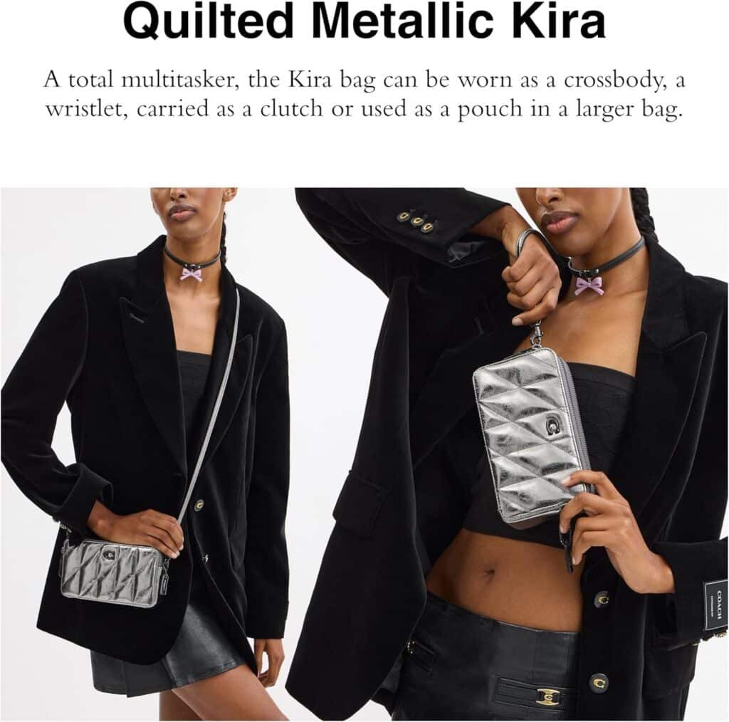 COACH KIRA Crossbody, V5/Anthracite