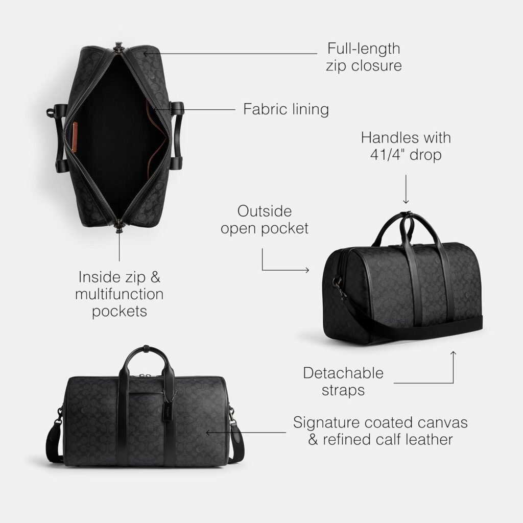 COACH Mens Gotham Duffle 45 CRY-Carry-On