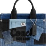 Coach Patchwork Cargo Tote 20 Lhdenim Multi 150x150