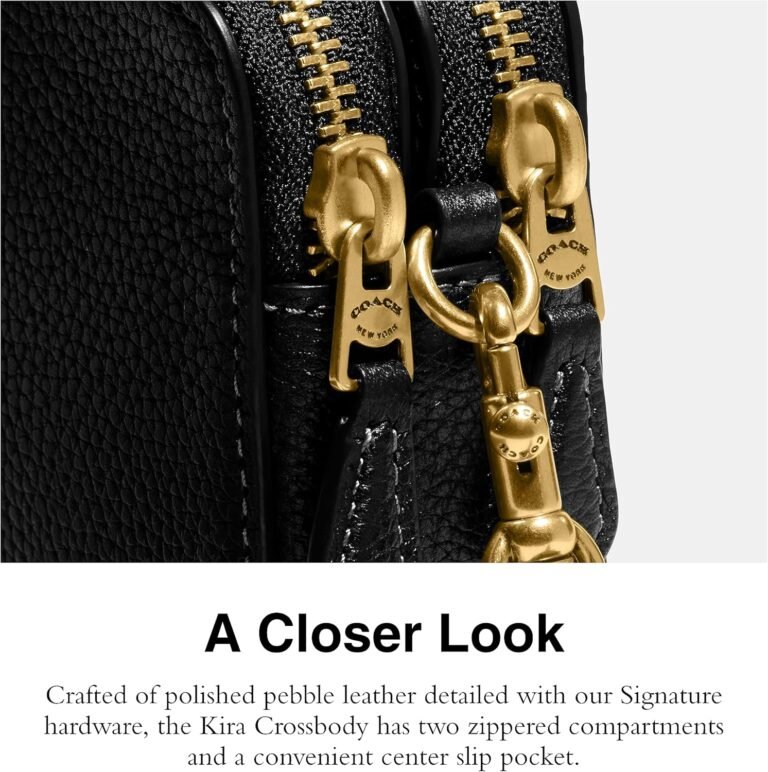 Coach Polished Pebble Leather Kira Crossbody Review