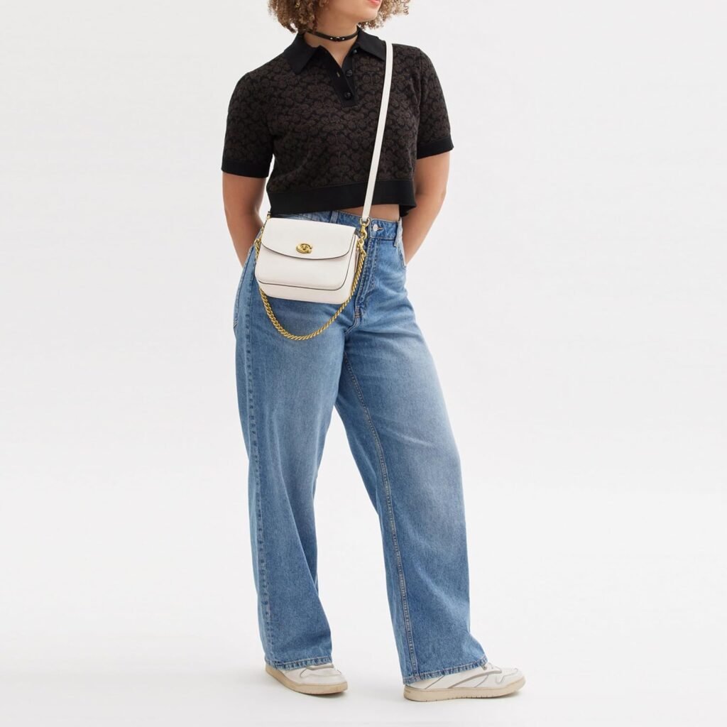 Coach Polished Pebbled Leather Cassie Crossbody 19