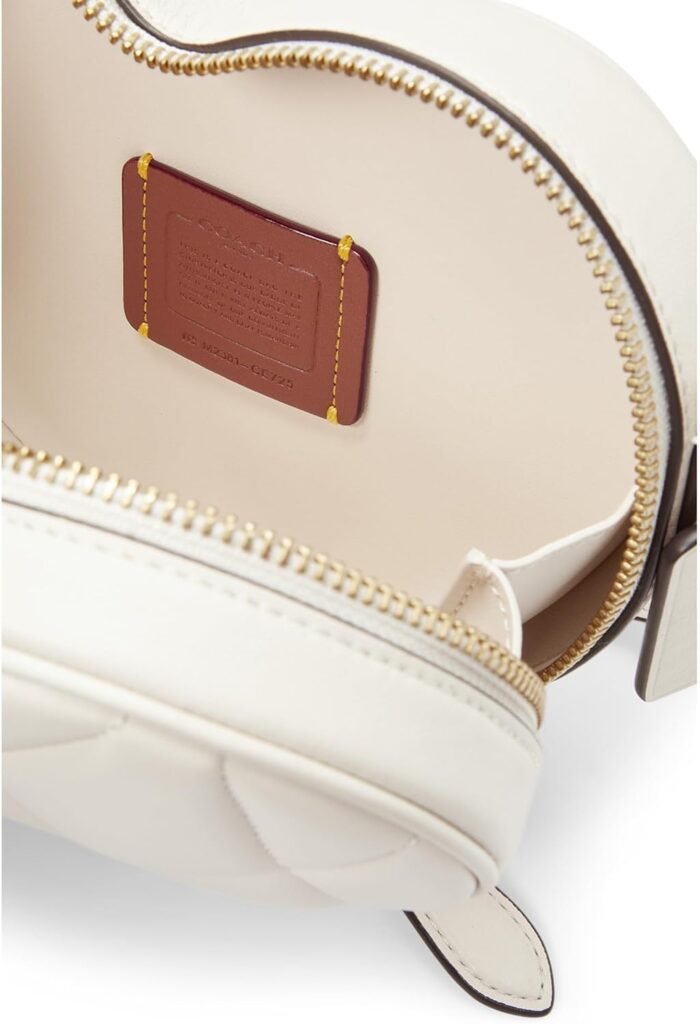 Coach Quilted Leather Heart Crossbody