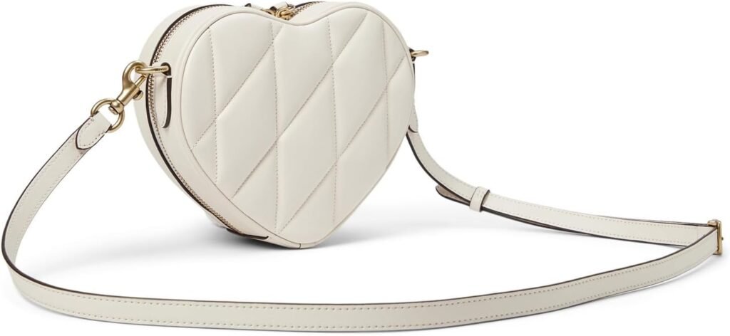 Coach Quilted Leather Heart Crossbody