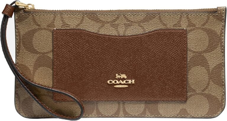 Coach Signature PVC Zip Top Wallet Review