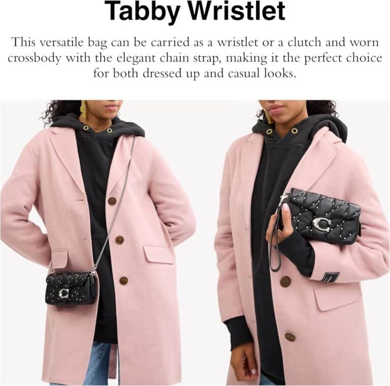 Coach Tabby Wristlet, Black Review