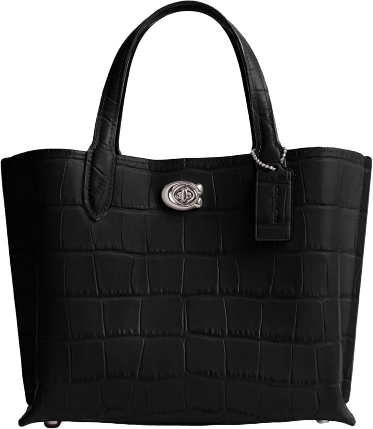 Coach Women’s Embossed Croc Willow Tote 24 Review