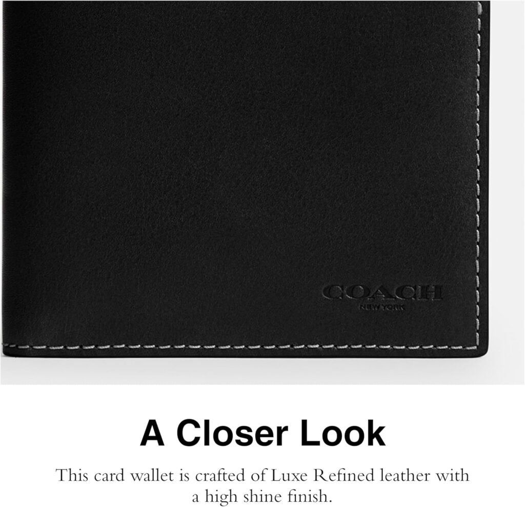 Coach Womens Essential Card Holder Accessory-Travel Wallet