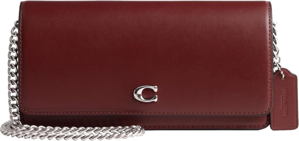 COACH Womens Evie Long Chain Accessory-Travel Wallet