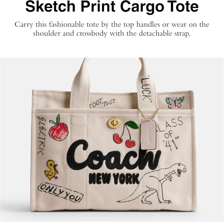 Coach Women’s Sketch Print Cargo Tote Review