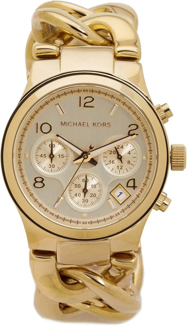Michael Kors Women’s Runway Gold-Tone Watch MK3131 Review