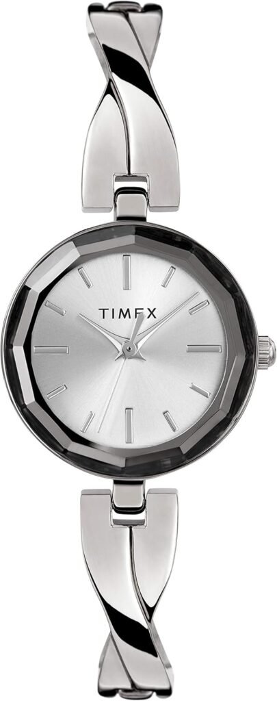 Timex Womens Dress Faceted Crystal 26mm Watch