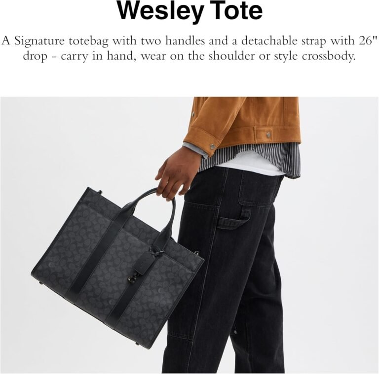 Coach Wesley Tote Review