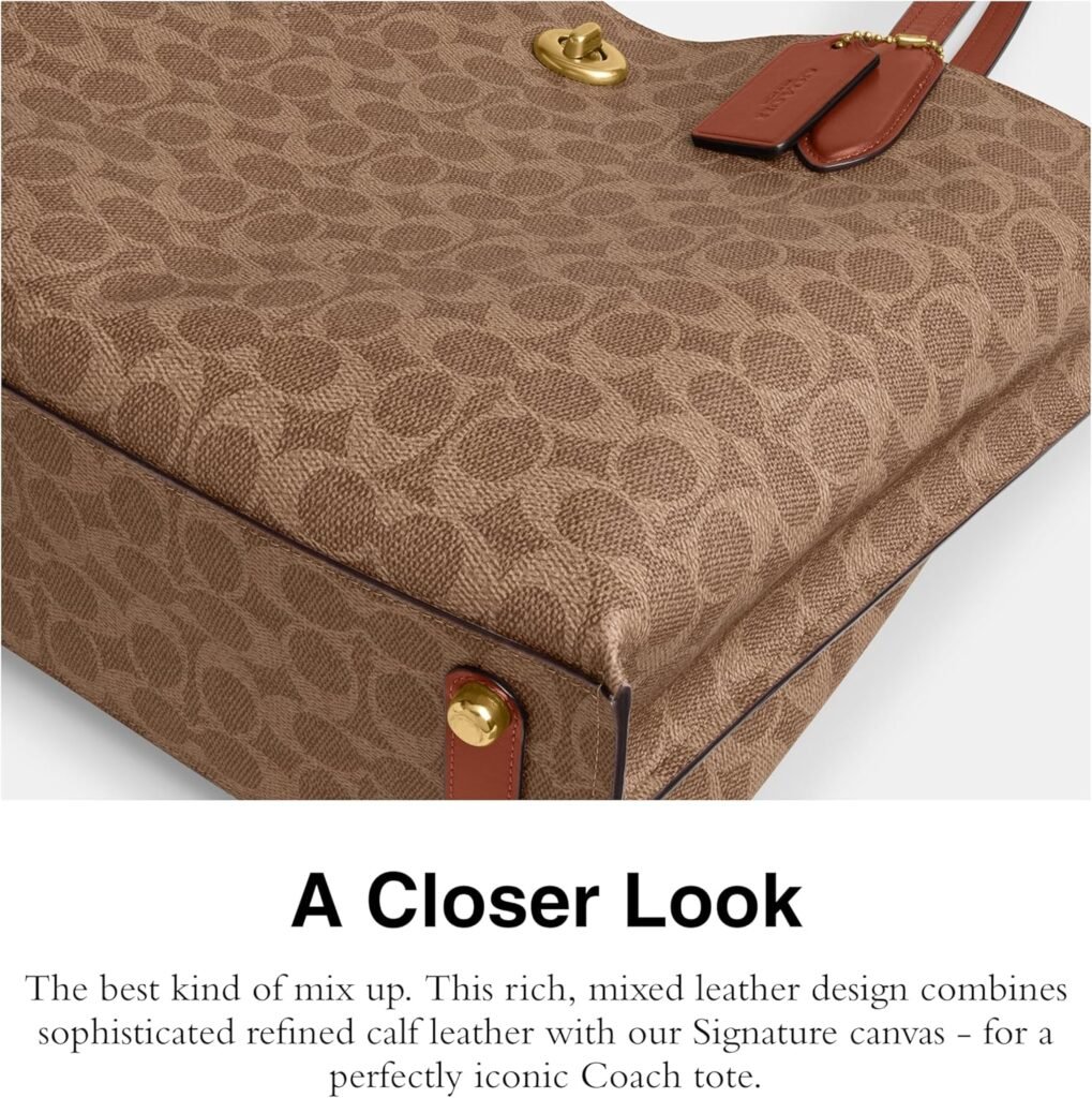 Coach Willow Tote, Tan Caramel