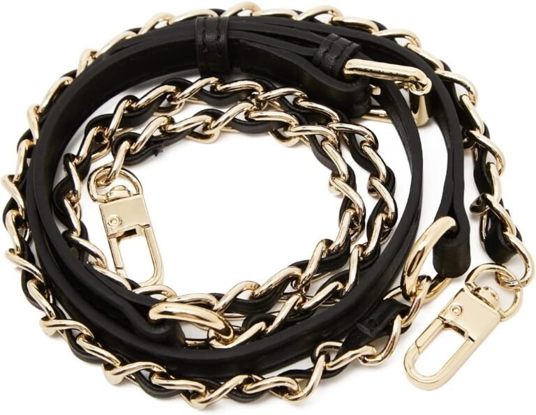 LAORENTOU Women’s Leather Adjustable Chain Straps Review