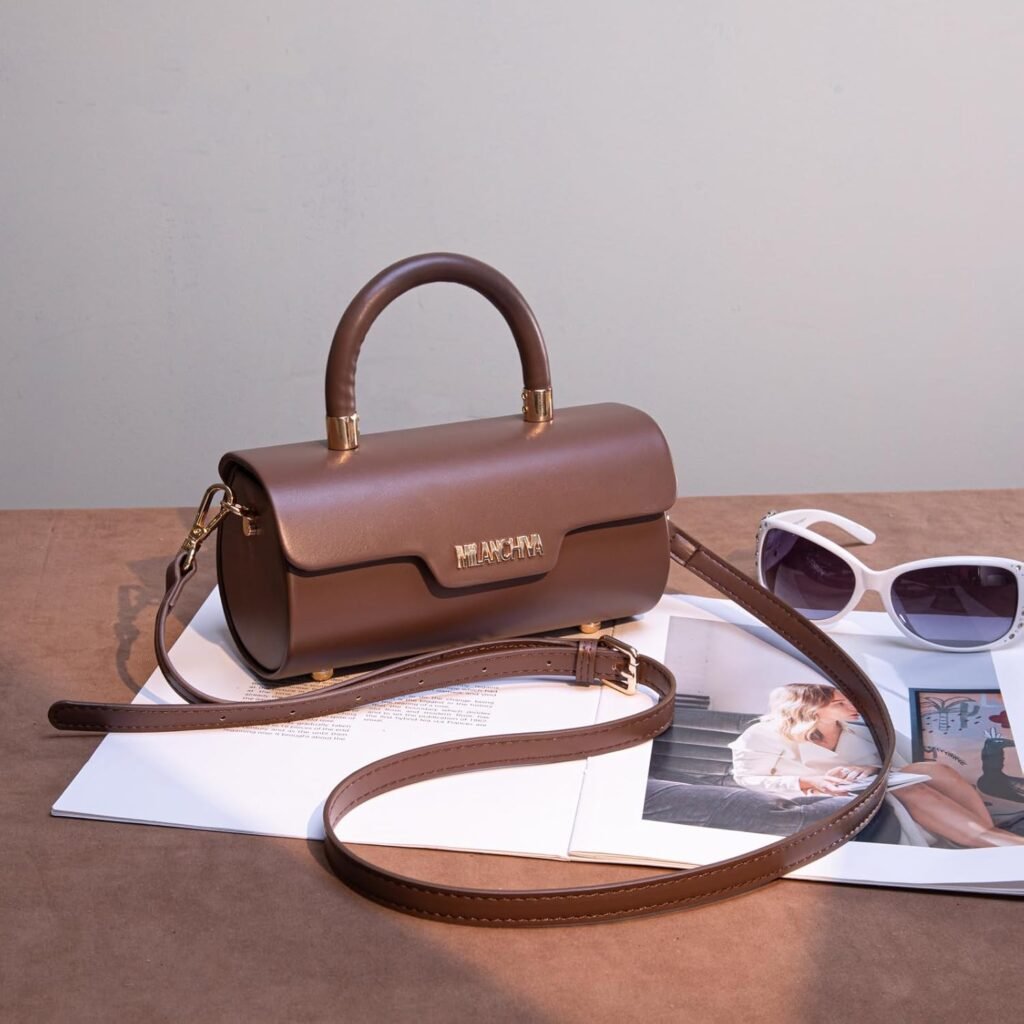 Milan Chiva Small Bags for Women Designer Mini Top Handle Purse Cute Handbags Barrel Shape Purse Milan Chiva Small Bags for Women Designer Mini Top Handle Purse Cute Handbags Barrel Shape Purse