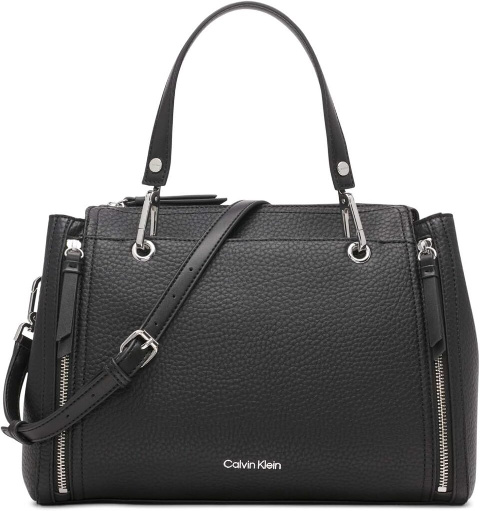 Calvin Klein Bubble Lamb Novelty Organization Satchel