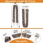 S Jacorry Purse Strap Replacement Crossbody Wide Shoulder Strap Adjustable Canvas Straps Handbag Strap Replacement Belts 1 150x150