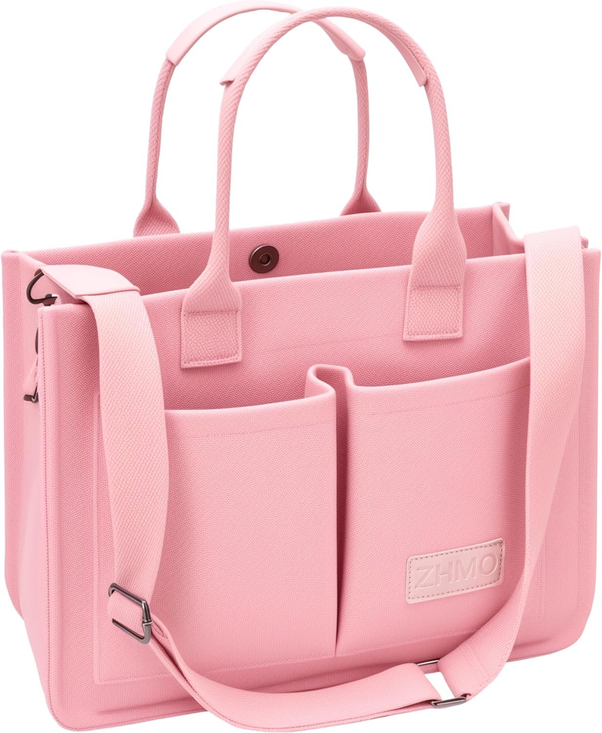 Tote Bag For Women With Compartmentslarge Canvas Tote Womens Purse Crossbody Bags Work Laptop Book Bag Satchels Handbags