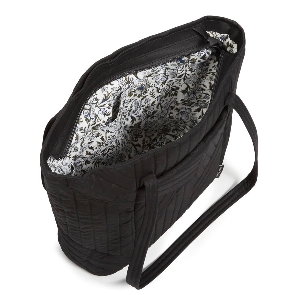 Vera Bradley Womens Cotton Small Vera Tote Bag Vera Bradley Womens Cotton Small Vera Tote Bag