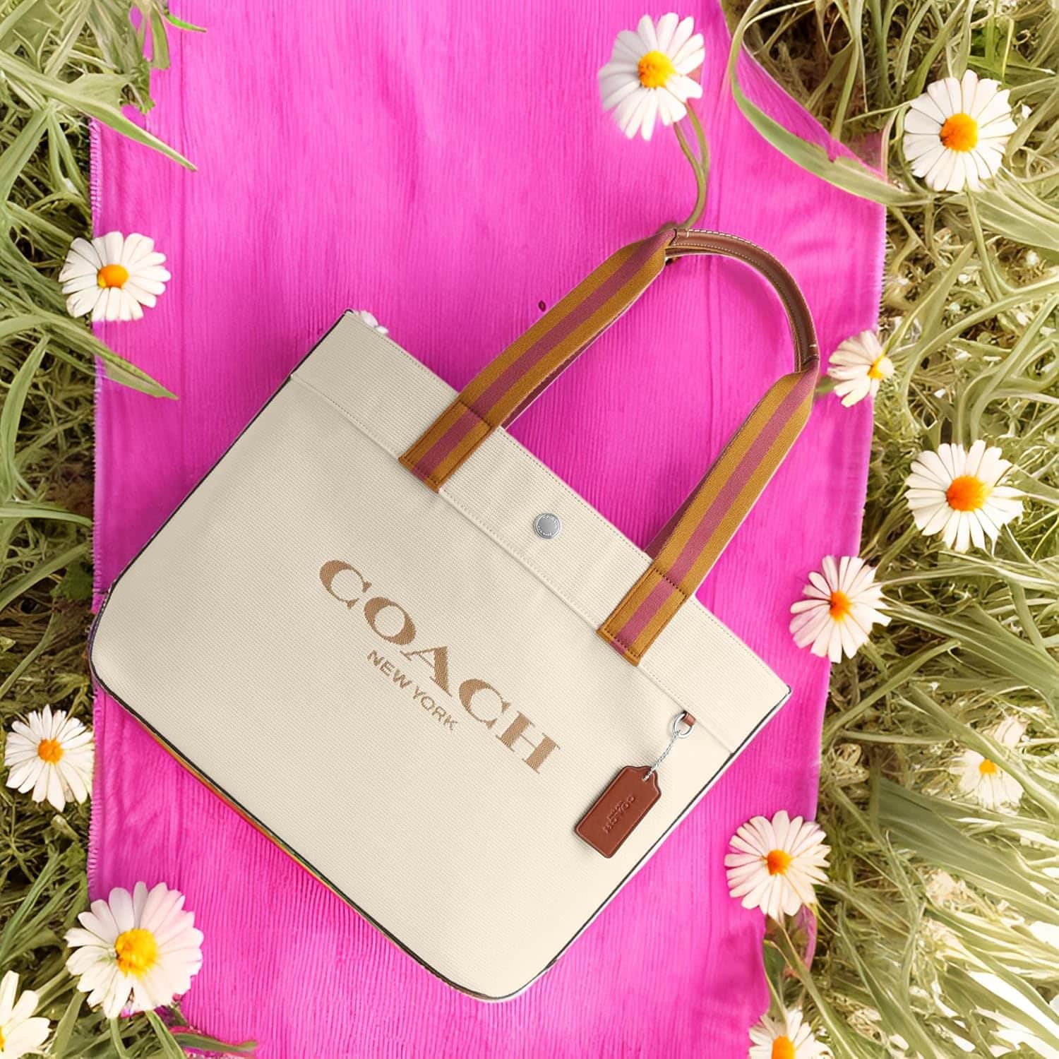 Coach Canvas Tote 2