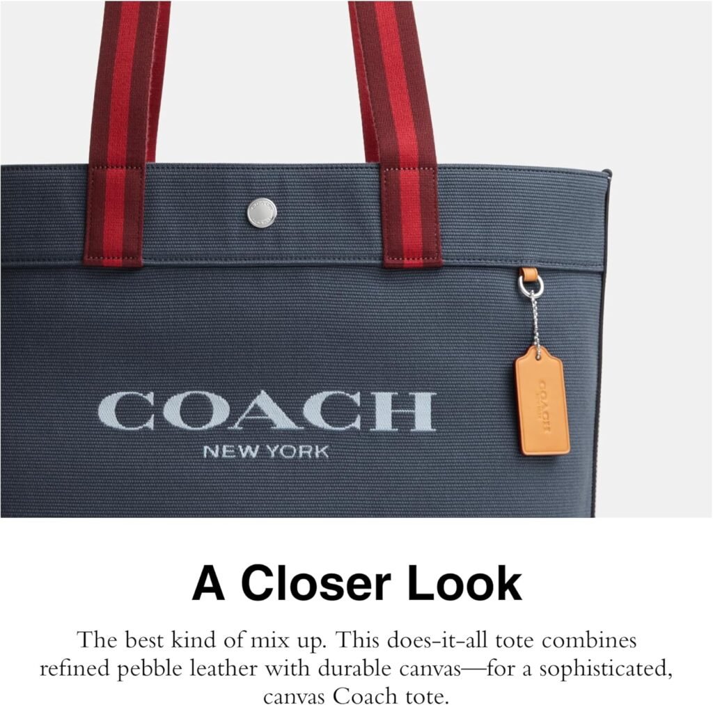 Coach Canvas Tote