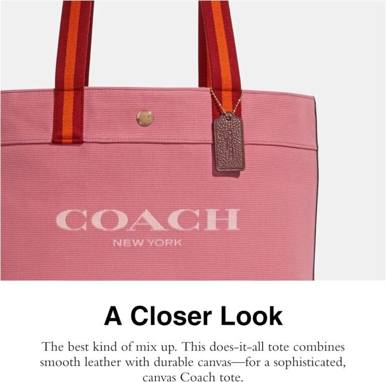 Review of Coach Canvas Tote