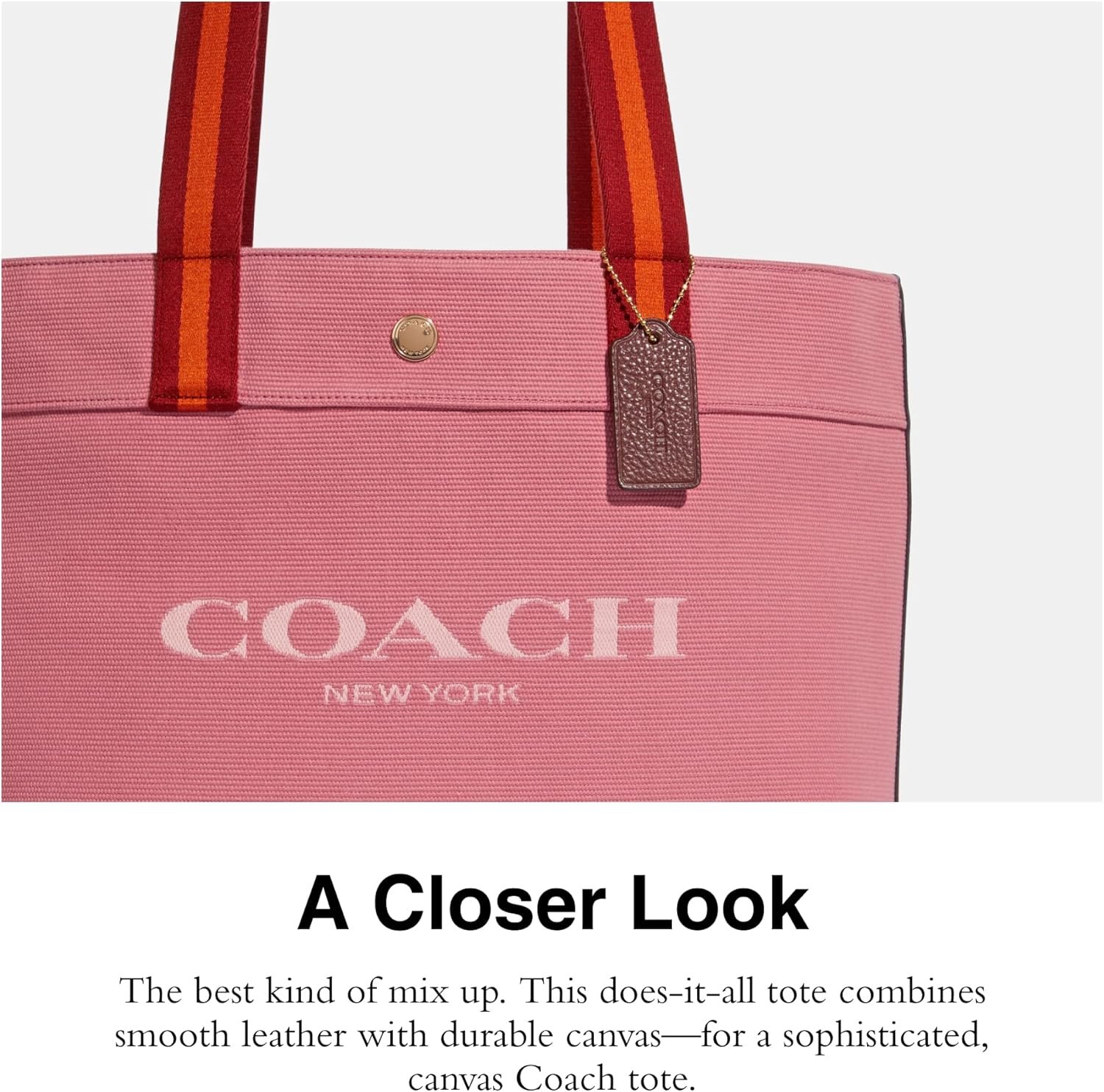 Coach Canvas Tote 6