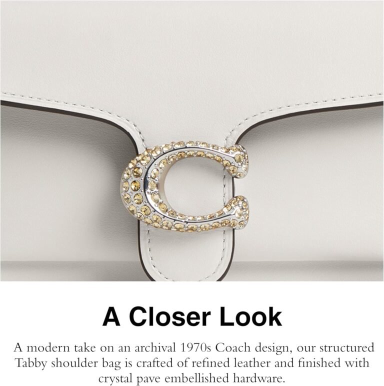 Coach Tabby Chain Clutch, Chalk Review