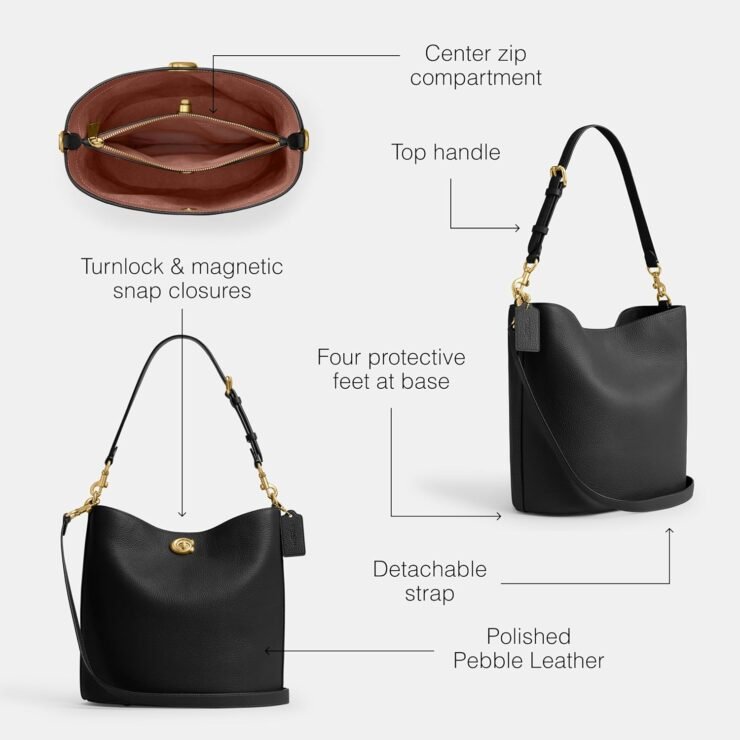 Coach Willow Soft Bucket Bag Review 740x740