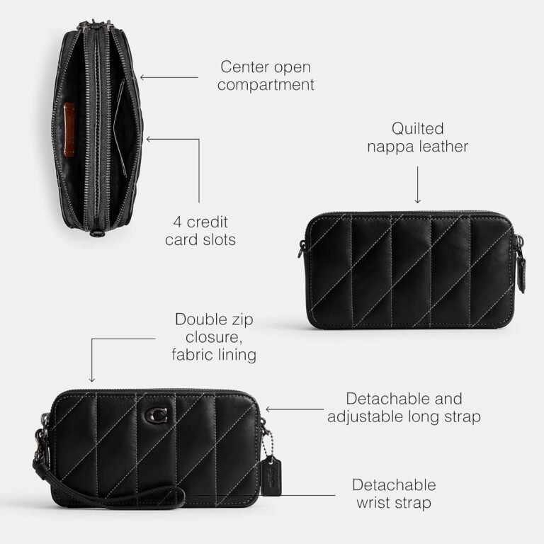 Coach Women’s Quilted Pillow Leather Kira Crossbody Bag Review