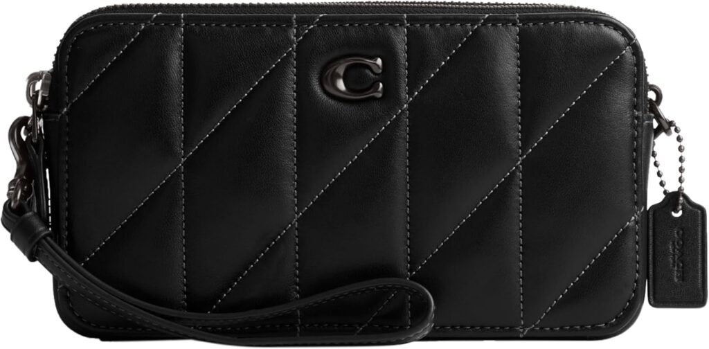 Coach Womens Quilted Pillow Leather Kira Crossbody Bag