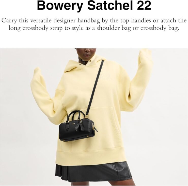 Bowery Satchel 22 By Coach Review 740x733