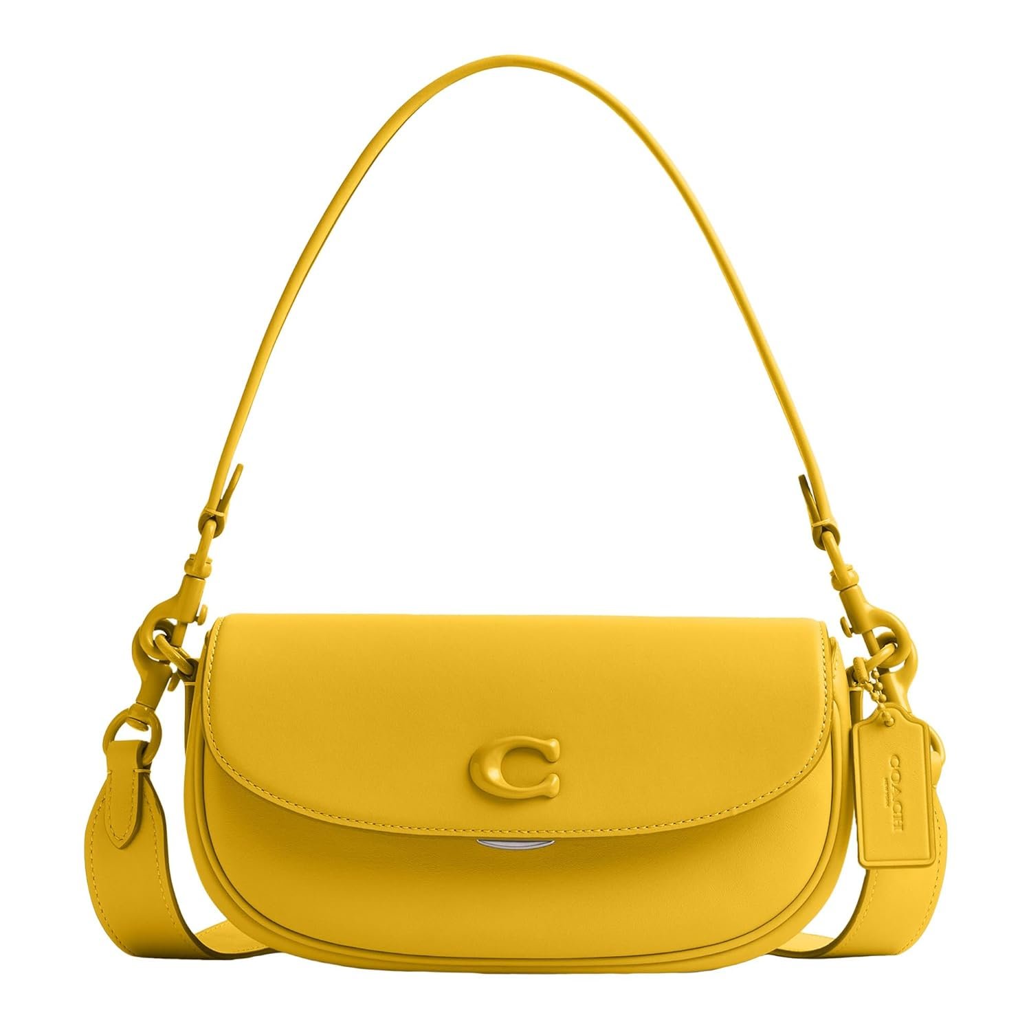 Coach Emmy Saddle Bag 23 Canary