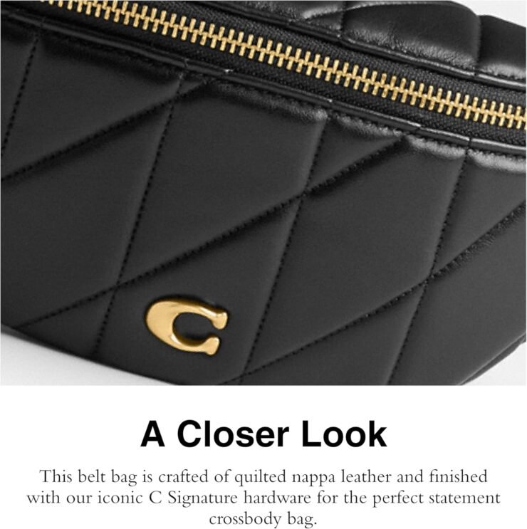 Coach Womens Essential Belt Bag Review 740x743
