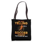 Soccer Coaching Men Training Trainer Soccer Coach Tote Bag 150x150