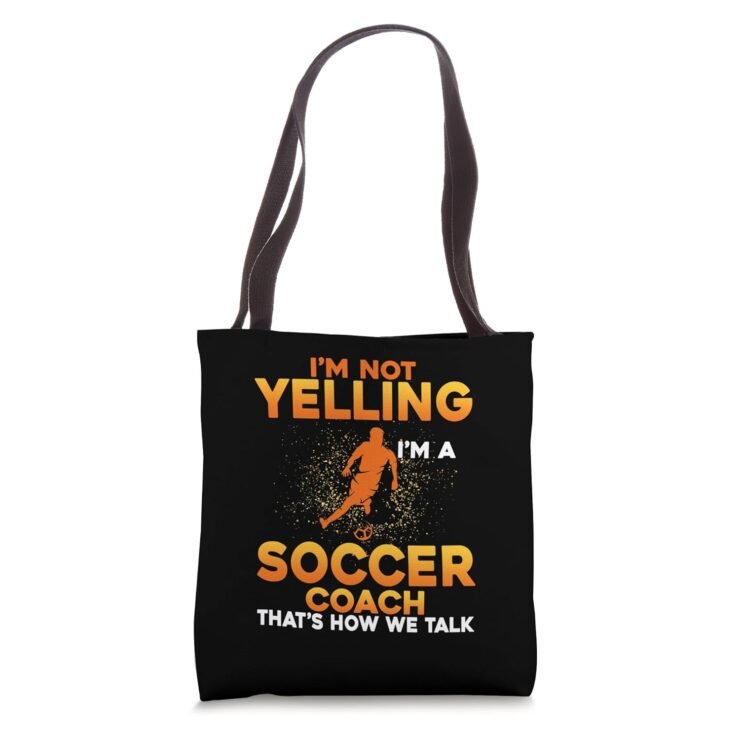 Soccer Coaching Men Training Trainer Soccer Coach Tote Bag 740x740