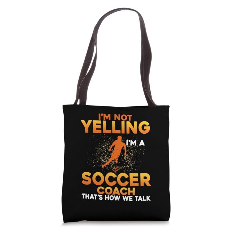 Soccer Coaching Men Training Trainer Soccer Coach Tote Bag Review