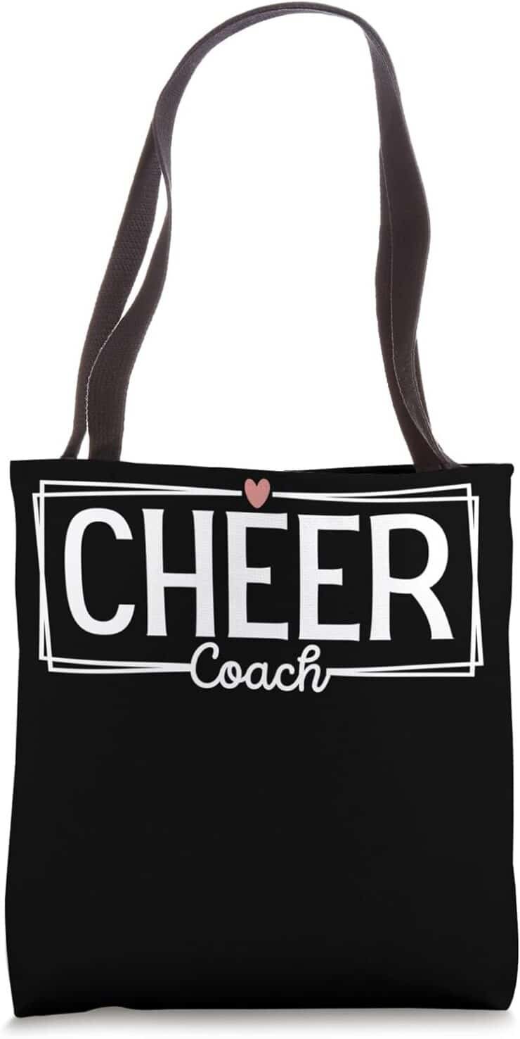 Funny Cheer Coach mignon Cheer Leader Retro Vintage Tote Bag 740x1476