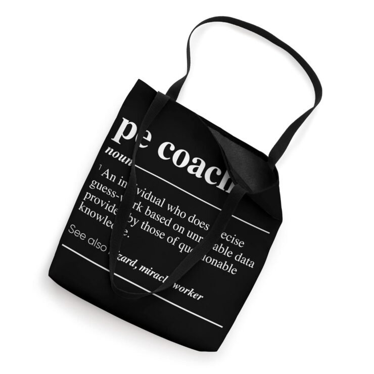Pe Coach Definition Funny Noun Tote Bag 3 740x740