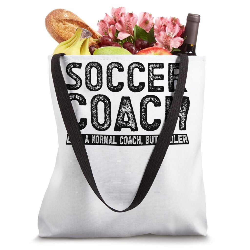 Soccer Coach Tote Bag